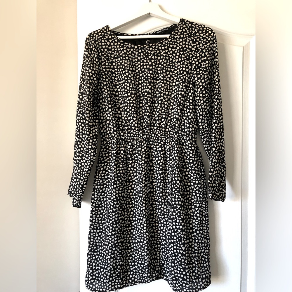 Black and White Dress.